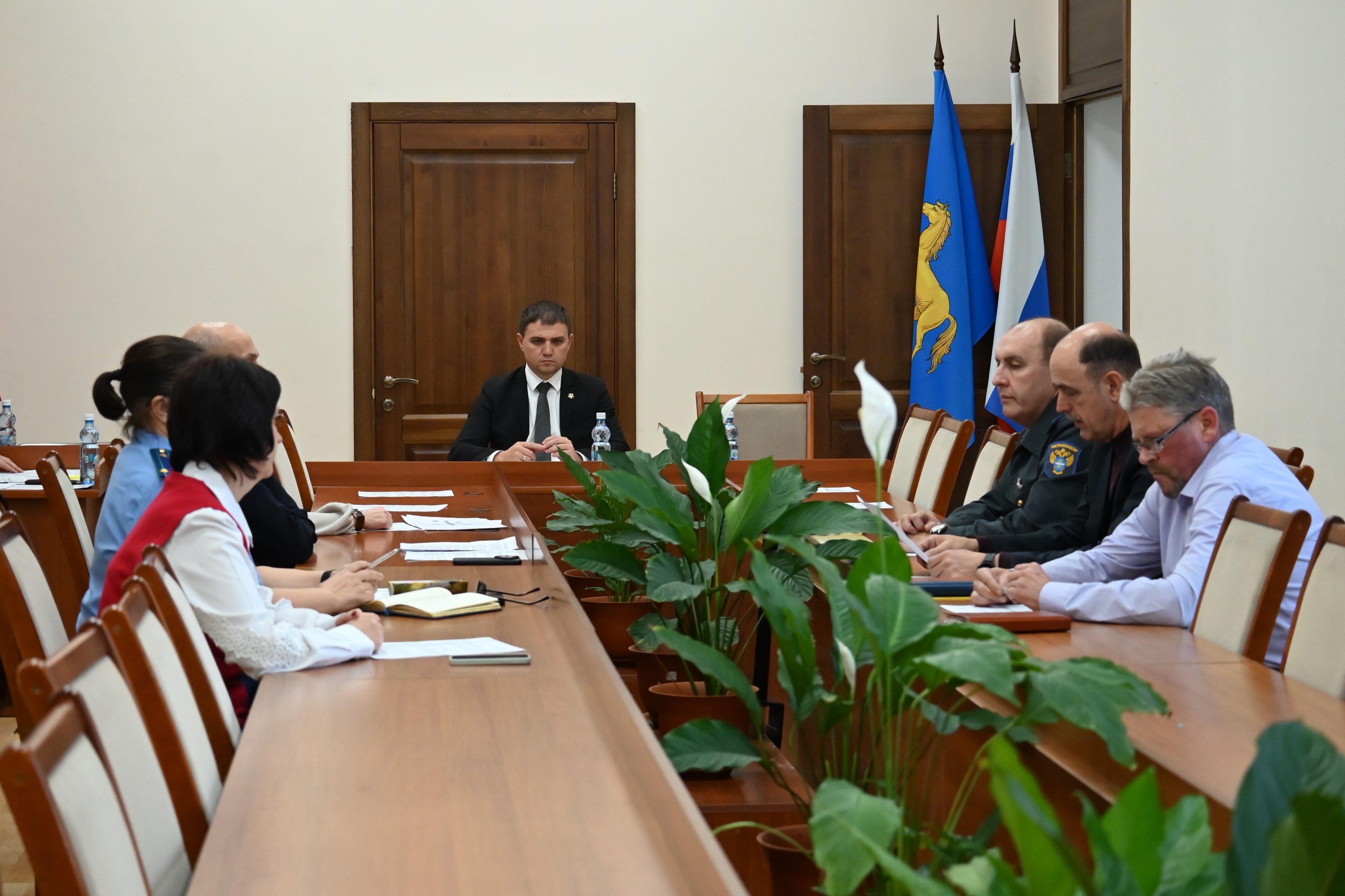 Заседание межведомственной Комиссии по безопасности дорожного движения в Минусинске